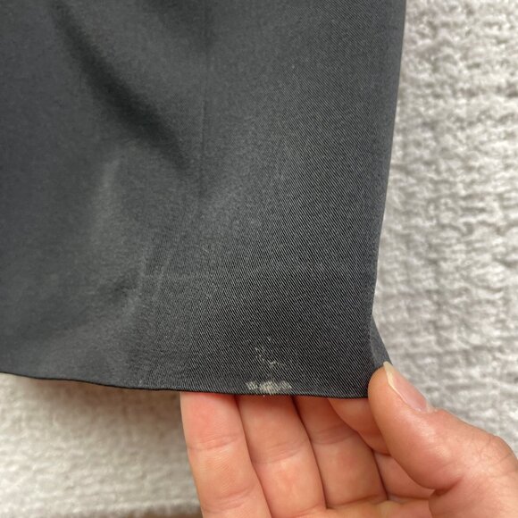 Joseph Ribkoff Wide Leg Trousers Black Pants Metal Stud Detailing Wom Size 6 - Picture 12 of 15